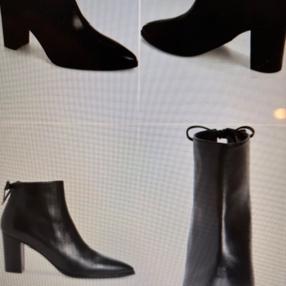 Stuart Weitzman Gardiner Block Heel Bootie  Size 7.5